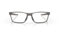 Oakley Hex Jector OX8032 Optical Frames front view - Colour: Satin Grey Smoke