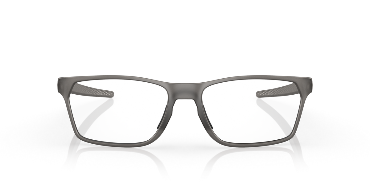 Oakley Hex Jector OX8032 Optical Frames front view - Colour: Satin Grey Smoke