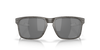 Oakley Holbrook Mix Sunglasses front view - Colour: Woodgrain / Prizm Black