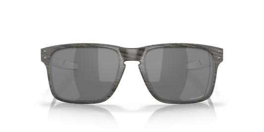 Oakley Holbrook Mix Sunglasses front view - Colour: Woodgrain / Prizm Black