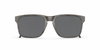 Oakley Holbrook Mix Sunglasses front view - Colour: Woodgrain - Lens: Grey solid tint - Media: Custom Polarised Grey solid tint