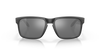 Oakley Holbrook Sunglasses front view - Colour: Matte Black / Prizm Black Polarised