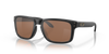 Oakley Holbrook Sunglasses angle view - Colour: Matte Black / Prizm Tungsten Polarised