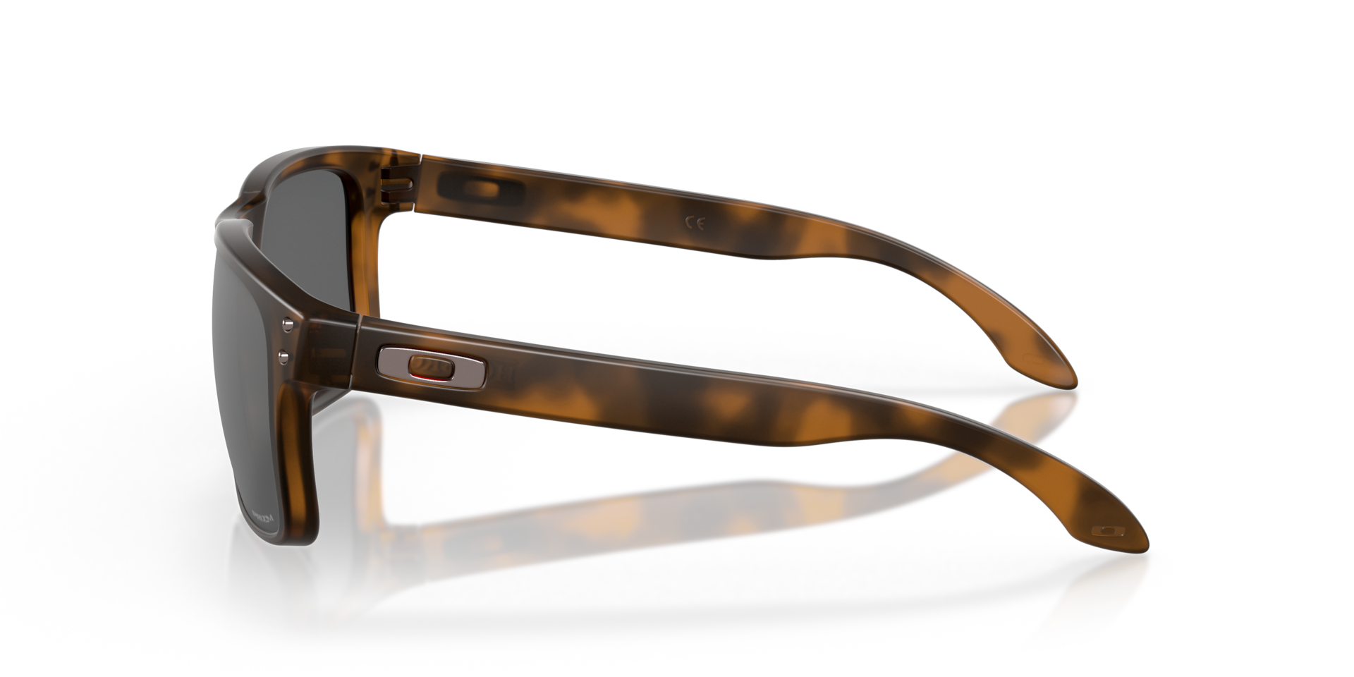Oakley Holbrook Sunglasses side view - Colour: Matte Tortoise / Prizm Grey
