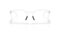 Oakley HSTN SQ RX OX8208 Optical Frames front view - Colour: Clear