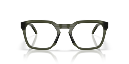 Oakley HSTN SQ RX OX8208 Optical Frames front view - Colour: Olive Ink