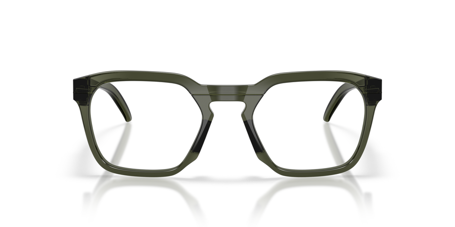 Oakley HSTN SQ RX OX8208 Optical Frames front view - Colour: Olive Ink