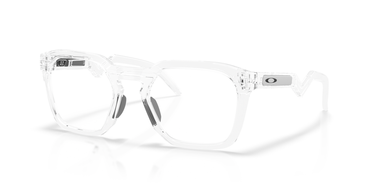 Oakley HSTN SQ RX OX8208 Optical Frames angle view - Colour: Clear