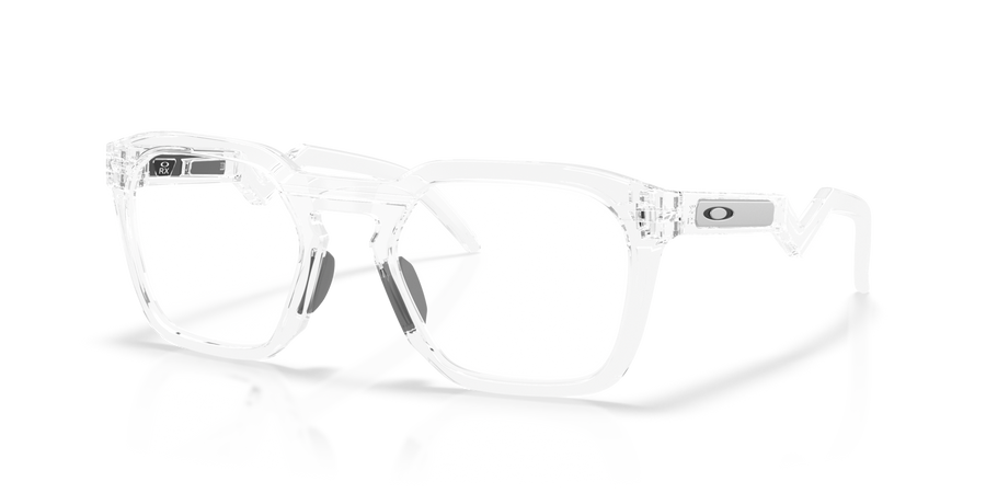 Oakley HSTN SQ RX OX8208 Optical Frames angle view - Colour: Clear