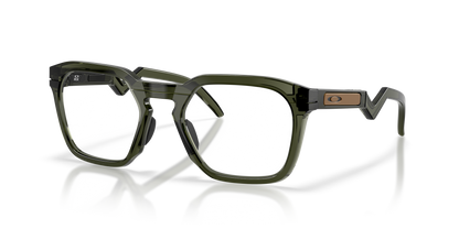 Oakley HSTN SQ RX OX8208 Optical Frames angle view - Colour: Olive Ink