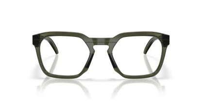 Oakley HSTN SQ RX OX8208 Optical Frames front view - Colour: Olive Ink