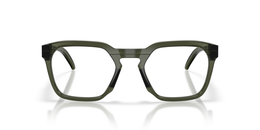 Oakley HSTN SQ RX OX8208 Optical Frames front view - Colour: Olive Ink