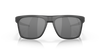 Oakley Leffingwell Sunglasses front view - Colour: Matte Black Ink / Prizm Black