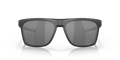 Oakley Leffingwell Sunglasses front view - Colour: Matte Black Ink / Prizm Black