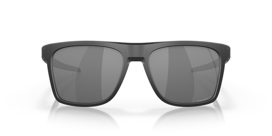 Oakley Leffingwell Sunglasses front view - Colour: Matte Black Ink / Prizm Black