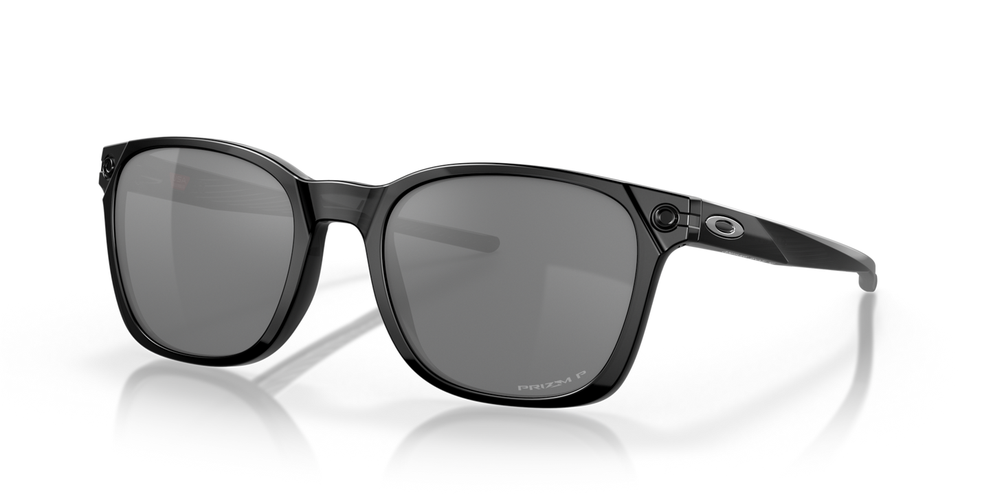 Oakley Ojector Sunglasses angle view - Colour: Black Ink / Prizm Black Polarised