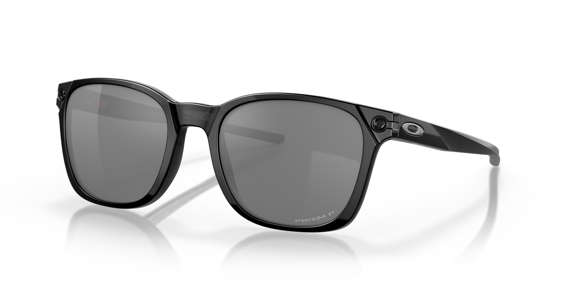 Oakley Ojector Sunglasses angle view - Colour: Black Ink / Prizm Black Polarised