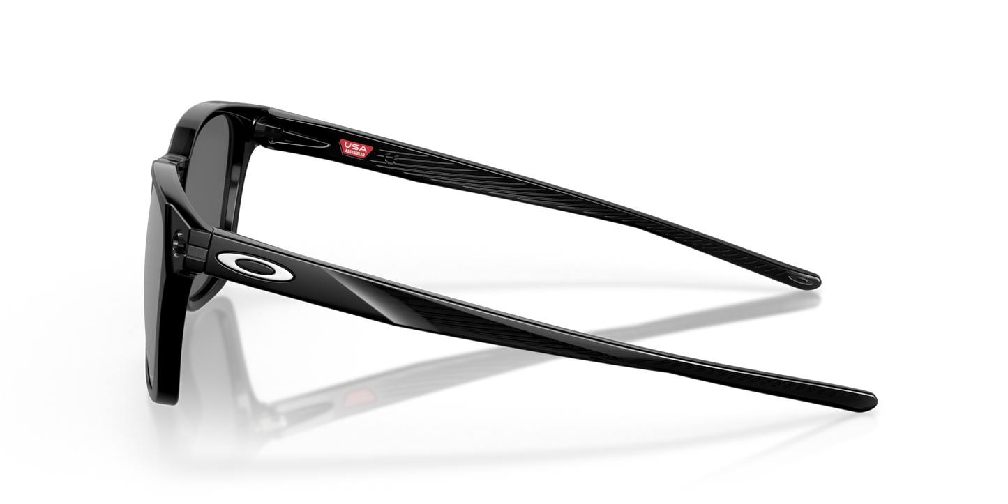 Oakley Ojector Sunglasses side view - Colour: Black Ink / Prizm Black Polarised