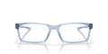 Oakley Overhead OX8060 Optical Frames front view - Colour: Transparent Blue