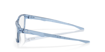 Oakley Overhead OX8060 Optical Frames side view - Colour: Transparent Blue