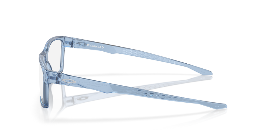 Oakley Overhead OX8060 Optical Frames side view - Colour: Transparent Blue