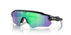 Oakley Radar EV Path Sunglasses angle view - Colour: Matte Black / Prizm Jade Polarised