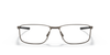 Oakley Socket 5.0 OX3217 Optical Frames front view - Colour: Satin Pewter