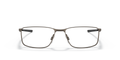 Oakley Socket 5.0 OX3217 Optical Frames front view - Colour: Satin Pewter