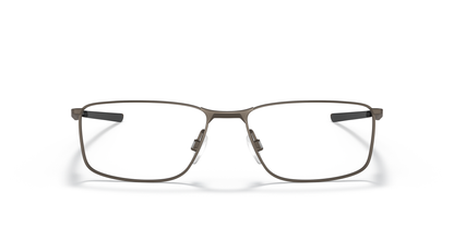 Oakley Socket 5.0 OX3217 Optical Frames front view - Colour: Satin Pewter