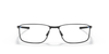 Oakley Socket 5.0 OX3217 Optical Frames front view - Colour: Satin Black with Blue Interior