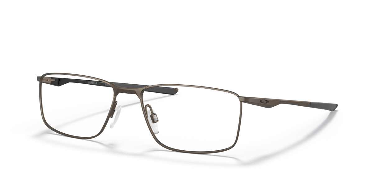 Oakley Socket 5.0 OX3217 Optical Frames angle view - Colour: Satin Pewter