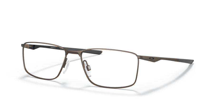Oakley Socket 5.0 OX3217 Optical Frames angle view - Colour: Satin Pewter