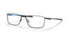Oakley Socket 5.0 OX3217 Optical Frames angle view - Colour: Satin Black with Blue Interior