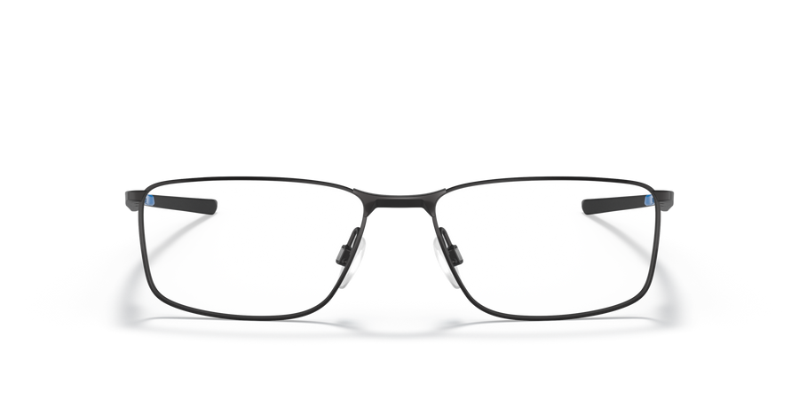 Oakley Socket 5.0 OX3217 Optical Frames front view - Colour: Satin Black with Blue Interior