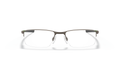 Oakley Socket 5.5 OX3218 Optical Frames front view - Colour: Satin Pewter