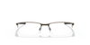 Oakley Socket 5.5 OX3218 Optical Frames front view - Colour: Satin Lead