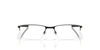 Oakley Socket 5.5 OX3218 Optical Frames front view - Colour: Satin Black with Olive Temples