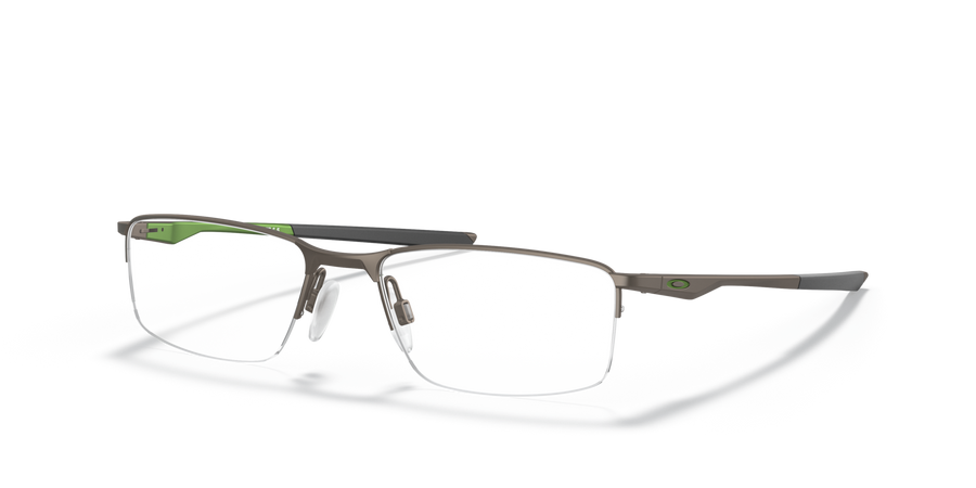 Oakley Socket 5.5 OX3218 Optical Frames angle view - Colour: Satin Pewter
