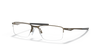 Oakley Socket 5.5 OX3218 Optical Frames angle view - Colour: Satin Lead