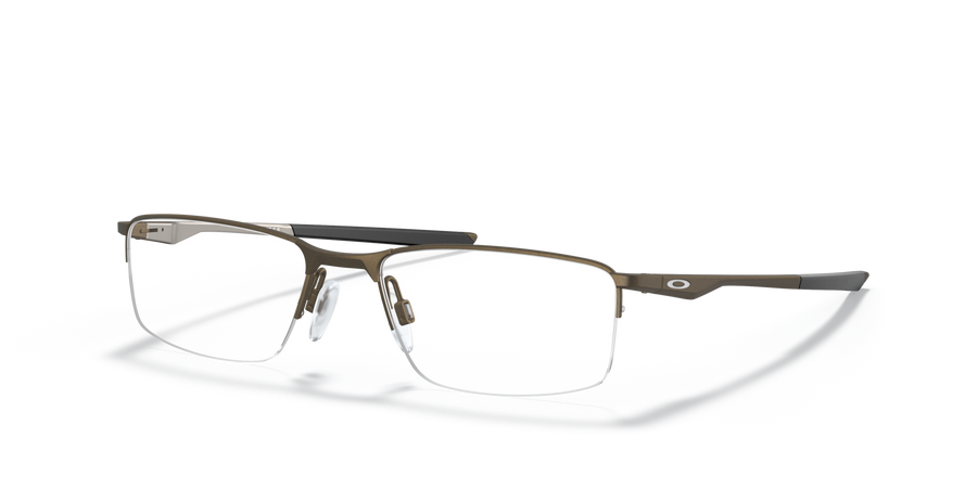 Oakley Socket 5.5 OX3218 Optical Frames angle view - Colour: Satin Lead