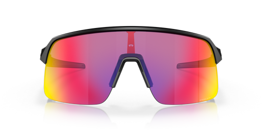 Oakley Sutro Lite Sunglasses front view - Colour: Matte Black / Prizm Road