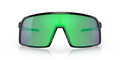 Oakley Sutro Sunglasses front view - Colour: Black Ink / Prizm Jade