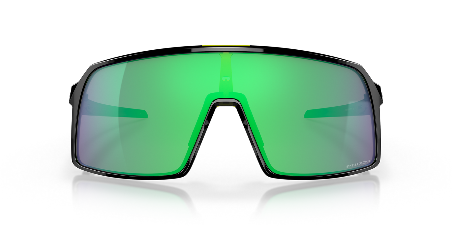 Oakley Sutro Sunglasses front view - Colour: Black Ink / Prizm Jade