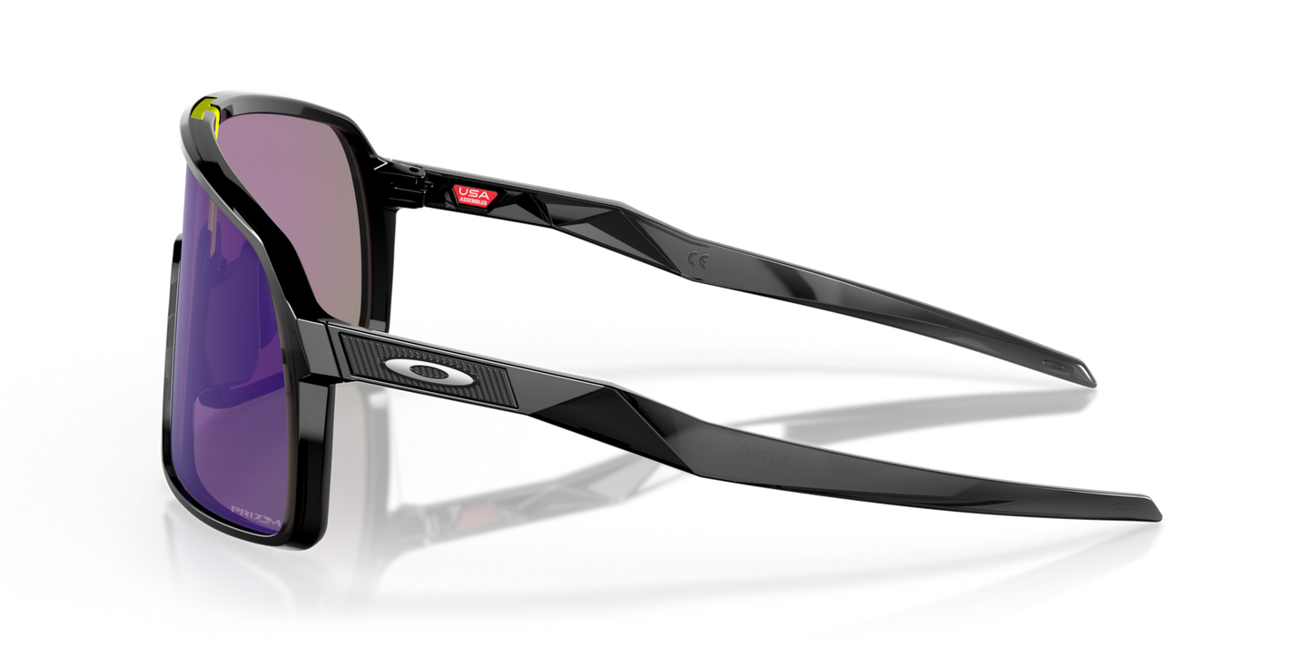 Oakley Sutro Sunglasses side view - Colour: Black Ink / Prizm Jade