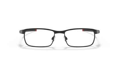 Oakley Tincup OX3184 Optical Frames front view - Colour: Satin Light Steel