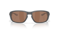 Oakley Tourniquet Sunglasses front view - Colour: Matte Carbon / Prizm Tungsten