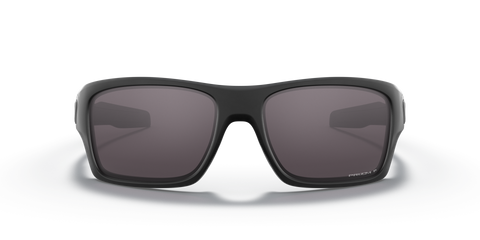 Oakley Turbine Sunglasses - Matte Black / Prizm Grey Polarised