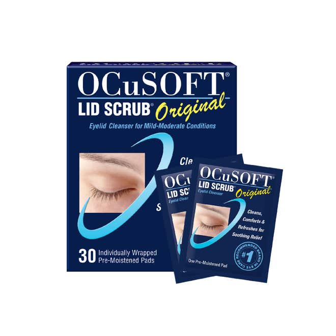 OCuSoft LidScrub Original Sachets 30 Pack