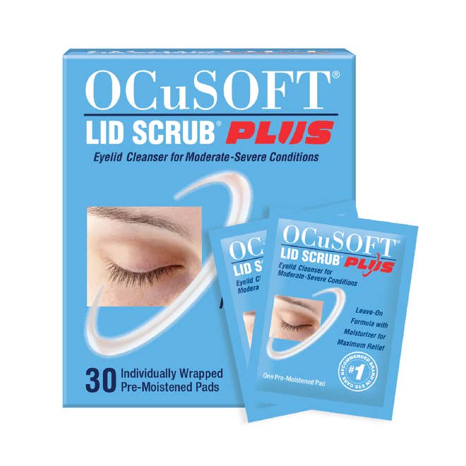 OCuSoft LidScrub Plus Sachets 30 Pack