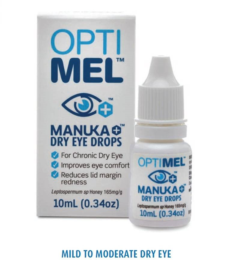 Optimel Manuka+ Dry Eye Drops 10mL